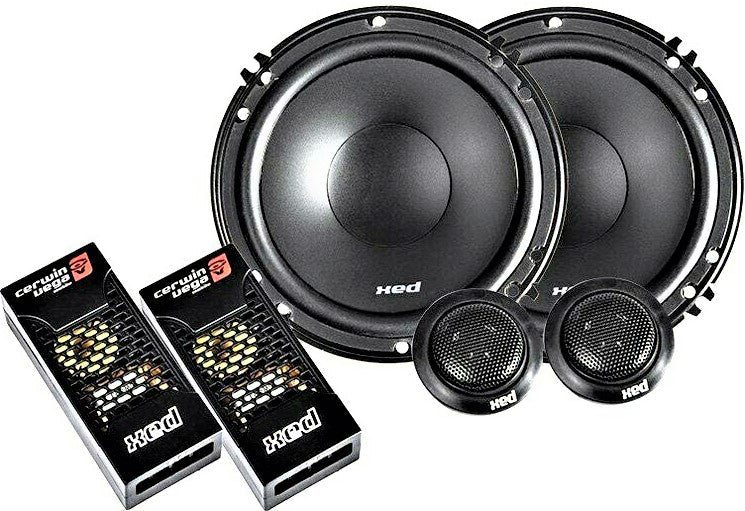 2 Cerwin Vega XED650C 300W 6.5" 2-Way Component System
