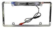 Load image into Gallery viewer, Cerwin Vega CLF1C Chrome HD License Plate Frame with Backup Camera