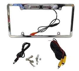 Cerwin Vega CLF1C Chrome HD License Plate Frame with Backup Camera