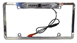 Cerwin Vega CLF1C Chrome HD License Plate Frame with Backup Camera