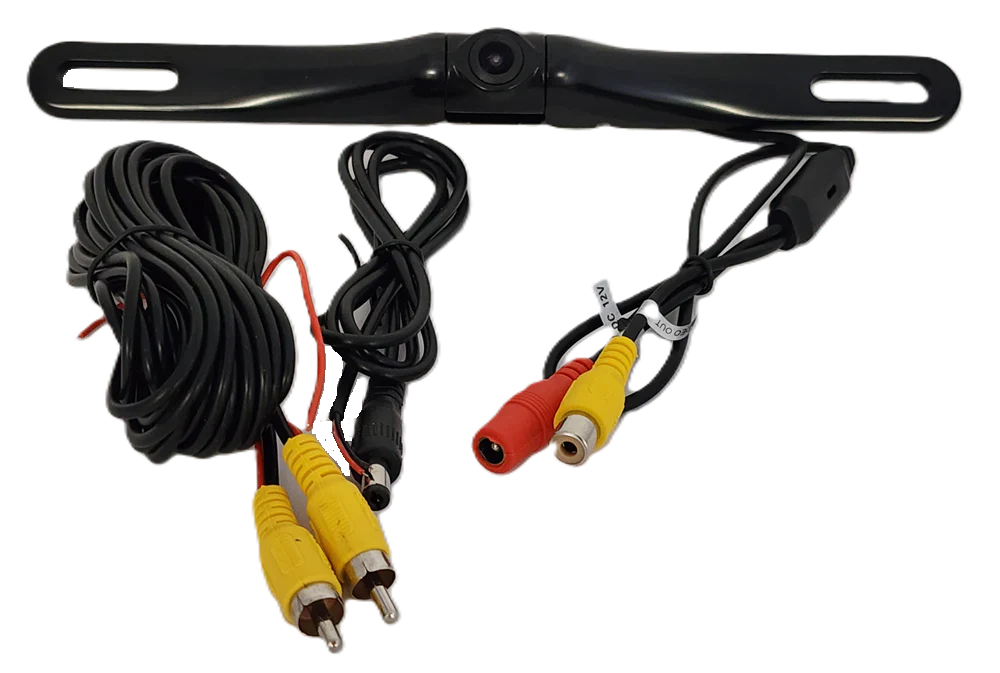 Cerwin Vega CLP1 Black HD Slim License Plate Backup Camera