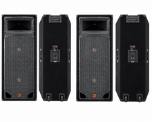 Load image into Gallery viewer, 2 MR DJ COMSD15 Dual 15" Professional Passive PA Speaker 5000W