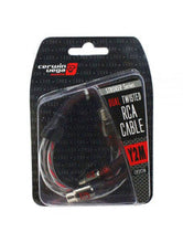 Charger l'image dans la galerie, Cerwin Vega RHY2F HED Series 1 Male To 2 Female Twisted RCA Y Splitter Pair