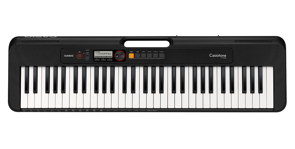 Casio Casiotone CT-S200<br/> 61-key Portable Arranger Keyboard, Digital Piano with 48-note Polyphony, Piano-style keys