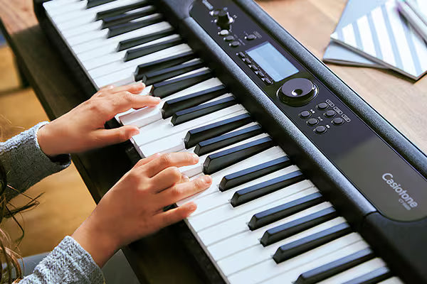 Casio CT-S400 61-key Ultra-Portable Arranger Keyboard - Black