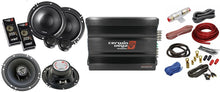 Charger l&#39;image dans la galerie, Cerwin Vega CVP1600.4D 1600W Amp + XED650C Component + XED-62 6.5&quot; Speakers + AMP Kit