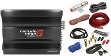 Charger l&#39;image dans la galerie, Cerwin Vega CVP1600.4D 1600 Watts 4-Channel Class-D Amplifier + 4G Amp Kit