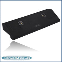 Load image into Gallery viewer, Ground shaker GS-CXHV210B black 10" dual sealed sub box, fits 15-24 chevy colorado crew-cab