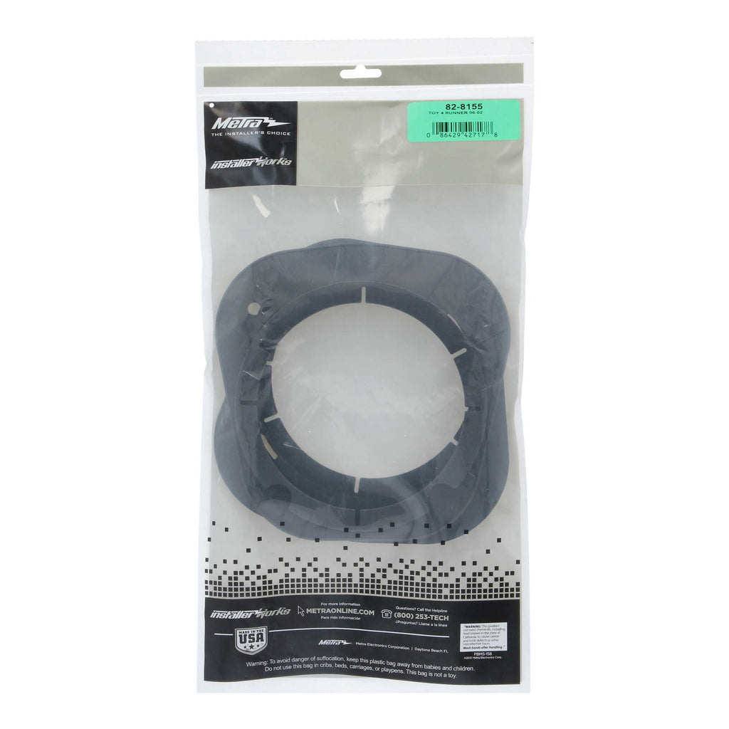 Metra 82-8155 Rear Speaker Adapter Plate - Compatible Fits for Toyota 4Runner 1996-2002