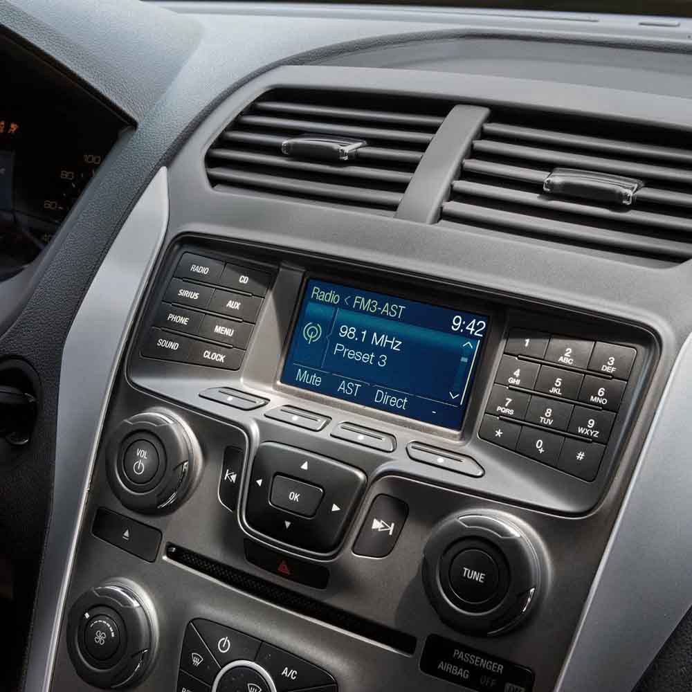 Metra 99-5852CH Turbo Tactile Radio Install Kits - Compatible Fits for Ford Explorer 2011-2015 (with Single Zone, Manual Climate Co)