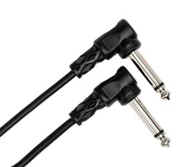 Charger l&#39;image dans la galerie, Hosa CFS-106, 6 Inch Molded Right-Angle Guitar Patch Cable Package (6 Pack)