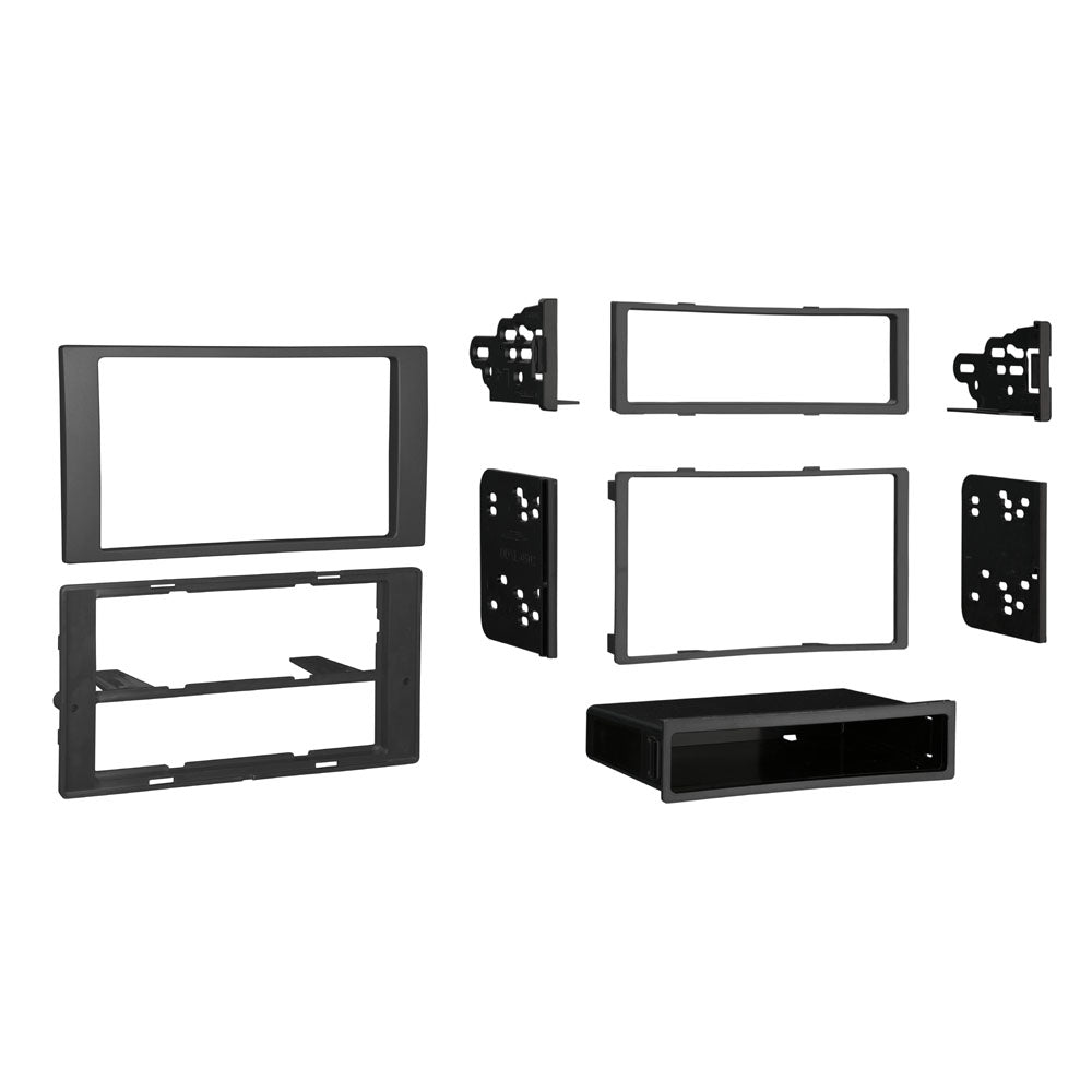 Metra 99-5824CH Single/Double DIN Charcoal Dash Installation Kit - Compatible Fits for Ford Transit Connect 2010-2012