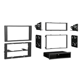 Metra 99-5824CH Single/Double DIN Charcoal Dash Installation Kit - Compatible Fits for Ford Transit Connect 2010-2012