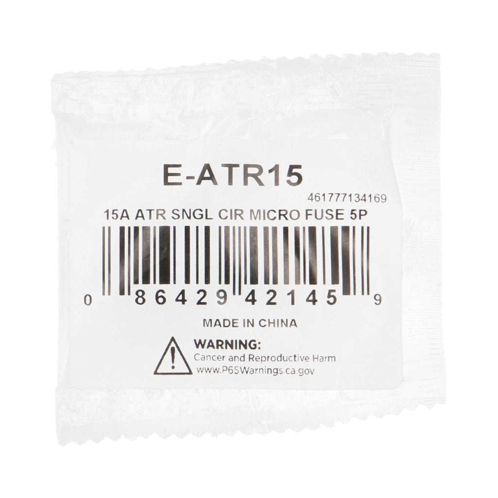 Install Bay E-ATR15 15 Amp 2 Leg Micro ATR Fuse - 5PK