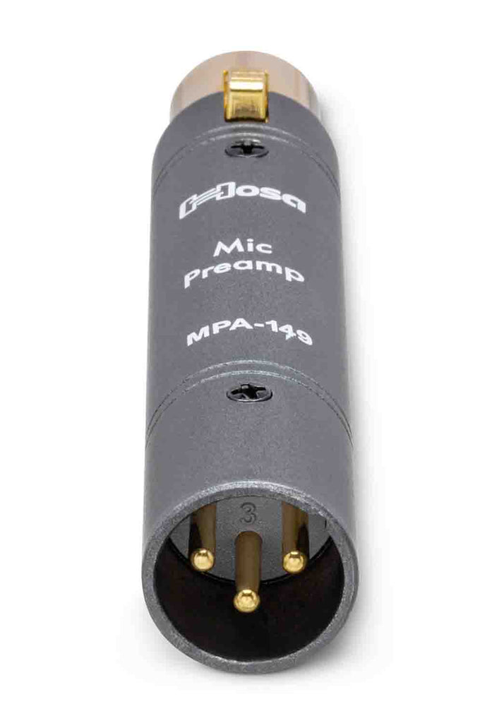 Hosa Technology MPA-149 XLRM to XLRF Active Preamplifier