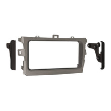 Charger l'image dans la galerie, Metra 95-8223 Double DIN Silver Installation Kit - Compatible Fits for Toyota Corolla 2009-2013