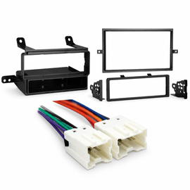 Metra 99-7581 Single-DIN Dash Kit + Harnes Fits Nissan 2005-2017 / Suzuki 2009