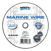 Charger l'image dans la galerie, Marine ML-BL18-500 Blue Primary Wire 18 Gauge • Tinned