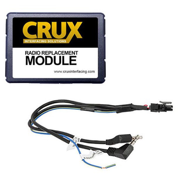 Crux SWRBM-57K  RADIO REPLACEMENT W/ SWC RETENTION FOR BMW VEHICLES W/ I-BUS & K-LINE BUS