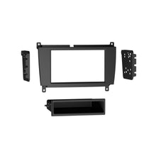Charger l'image dans la galerie, Metra 99-8724B Single/Double-DIN Car Stereo Dash Kit - Compatible Fits for Mercedes Benz CLK Class 2005-2009