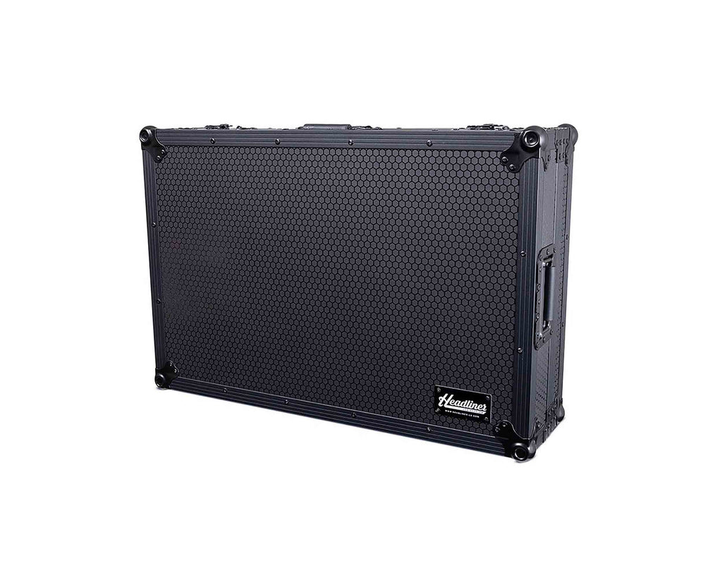 Headliner HL10019, Low Profile Flight Case with Wheels for Pioneer DJ XDJ-RX3 - Pitch Black