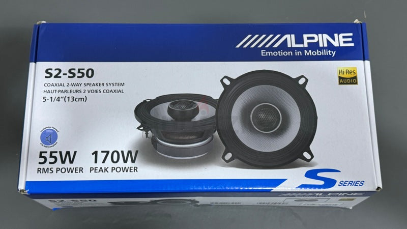 Alpine BBX-F1200 Amplifier & S2-S69C 6X9 Component & S2-S50 5.25" Coax Speakers & AMP Kit Bundle