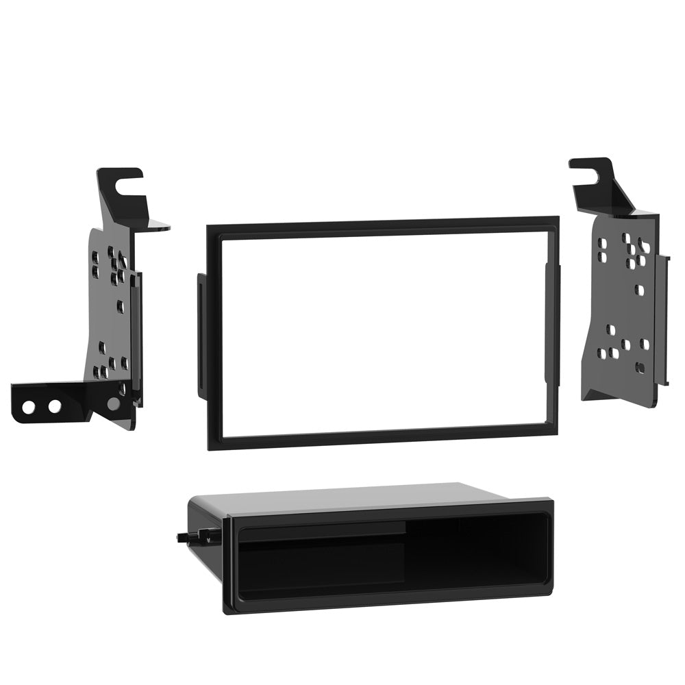 Metra 99-7635 Double-DIN Car Stereo Dash Kit - Compatible Fits for Nissan Multi 2005-2015 / Suzuki Equator 2009