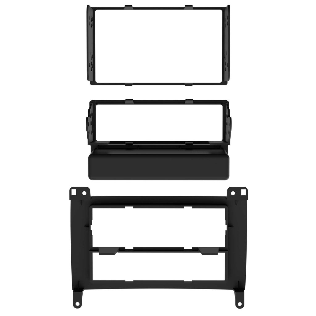 Metra 99-6512 Single-DIN Car Stereo Dash Kit - Compatible Fits for Metris 2016-Up / Sprinter 2007-2018