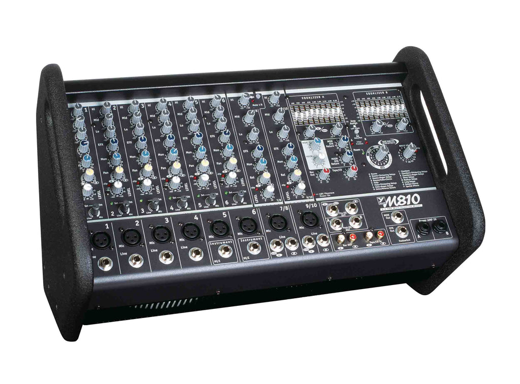 Yorkville Sound M810-2, 10+2 Channel Stereo Box Mixer - 2x400W