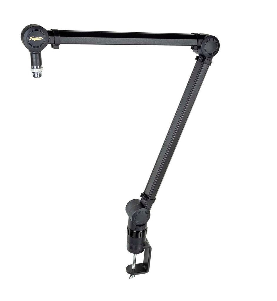 Headliner HL90600 Sierra Broadcast Desktop Microphone Stand Boom Arm