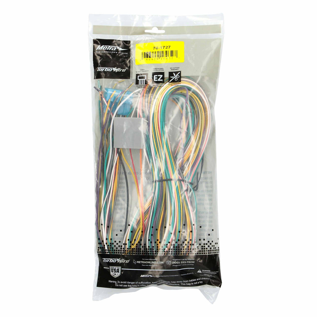 Metra 70-1727 Amp Bypass Harness - Compatible Fits for  Honda Civic 2006-2011