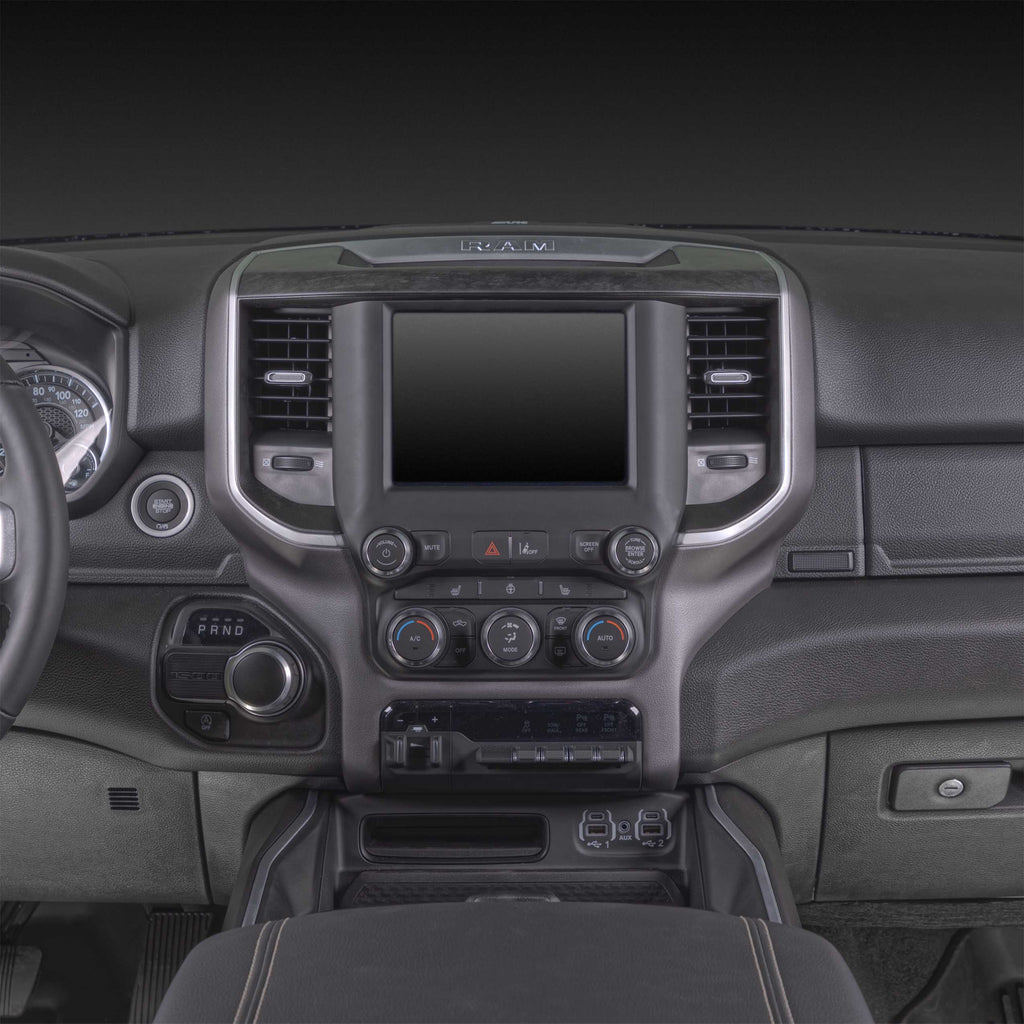 Metra 107-CH6B Double DIN Dash Kit - Compatible Fits for RAM 2019-UP