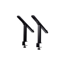 Charger l&#39;image dans la galerie, B-Stock Scratch &amp; Dent: Headliner HL20002 La Brea Laptop Stand Brackets, Pair of Mounting Brackets with Table Clamps