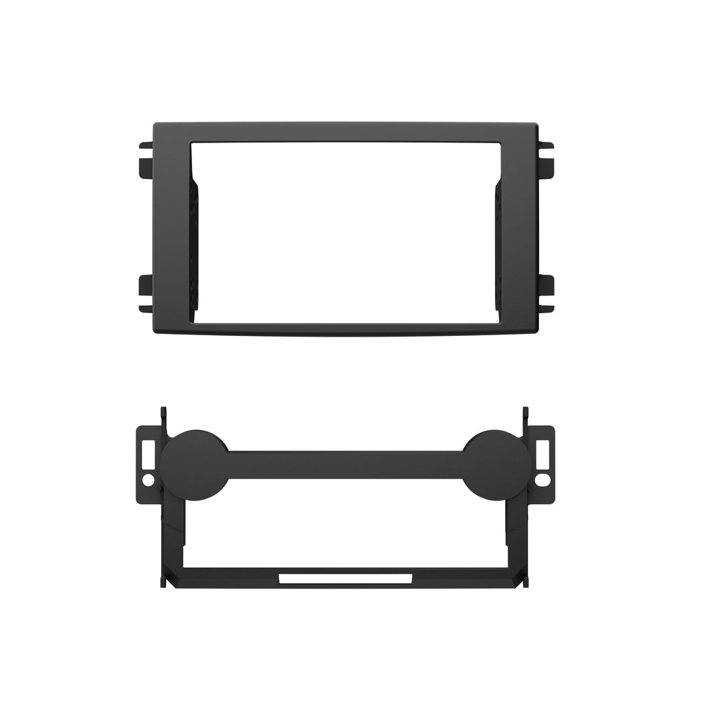 Metra 95-6533B DDIN Radio Dash Install Kit - Compatible Fits for Chrysler/Dodge/Jeep 2004-2010 (without NAV)