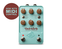 Charger l'image dans la galerie, Universal Audio UA-DEL-VERB-U Del-Verb Ambience Companion Reverb and Delay Pedal
