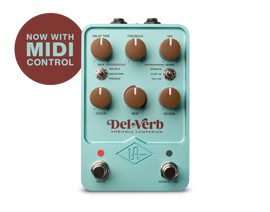 Universal Audio UA-DEL-VERB-U Del-Verb Ambience Companion Reverb and Delay Pedal