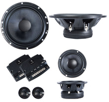 Load image into Gallery viewer, 2 Diamond Audio DES365C DES Series 6.5" 3-Way Component System w/Aluminum Dome Tweeter and Crossovers