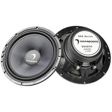 Charger l'image dans la galerie, Diamond Audio DES65C 6.5" 2-Way Component System 25mm Aluminum Dome Tweeter