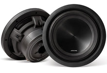 Charger l&#39;image dans la galerie, 2 Alpine SWT-10S2 Car Subwoofer 1000W 10&quot; Single 2-ohm Shallow Mount Subwoofer