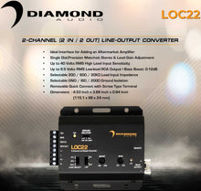 Load image into Gallery viewer, Diamond Audio LOC22 2-Channel (2 IN / 2 OUT) Line-Output Converter