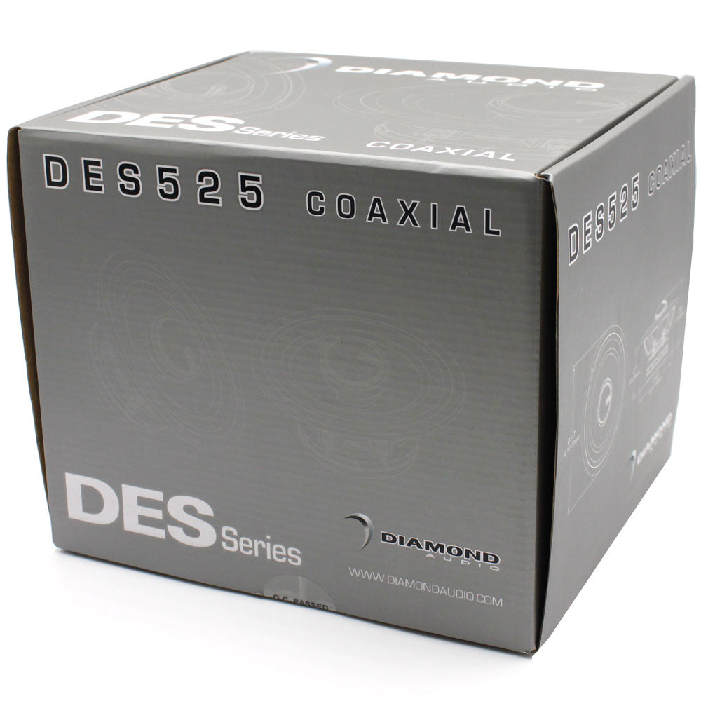 Diamond Audio DES525 DES Series 5.25" 2-Way Coaxial Speakers