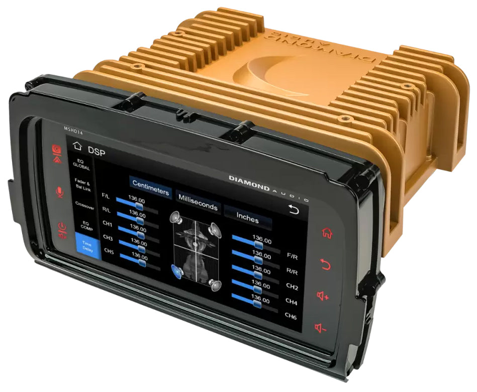 Diamond Audio MSHD14 Plug N-Play Digital Media Receiver for 2014-2023 Harley Davidson