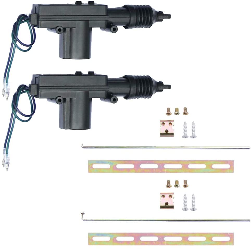 2 Patron PDLA1 Universal Car Heavy Duty High Power Door Lock Actuator 2 Wire 12V Motor