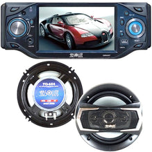 Load image into Gallery viewer, Absolute DMR-455 4.5" DVD/CD/MP3 Motorized 4 x 80W + 6.5" Speaker +Box