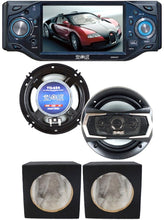 Load image into Gallery viewer, Absolute DMR-455 4.5" DVD/CD/MP3 Motorized 4 x 80W + 6.5" Speaker +Box