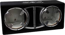 Load image into Gallery viewer, Absolute CDEB12BK Dual Black 12" Ported Enclosure Subwoofer Box