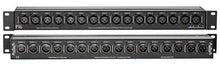 Charger l&#39;image dans la galerie, ART P16 Rackmount Balanced XLR Patch Bay