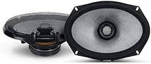 Load image into Gallery viewer, 2 Pair Alpine R2-S69 300W 6x9&quot; Speakers + R2-A60F 4-Channel Amplifier + Amp Kit