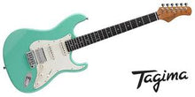 Charger l'image dans la galerie, Tagima T 640 SUPER-SG-DF/AWH Electric Guitar - Surf Green