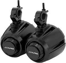 2 Alpine SPV-65-SXS 6.5” 225 Watt Wakeboard Tower Rollbar Rollcage Speaker Pods